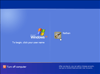 Optymalizacja komputera - Logowanie do Windows XP