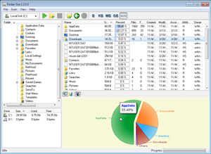 Folder Size - analizator zajętości miejsca na dysku